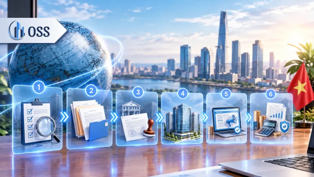 Quy trình thành lập công ty có vốn đầu tư nước ngoài tại Việt Nam